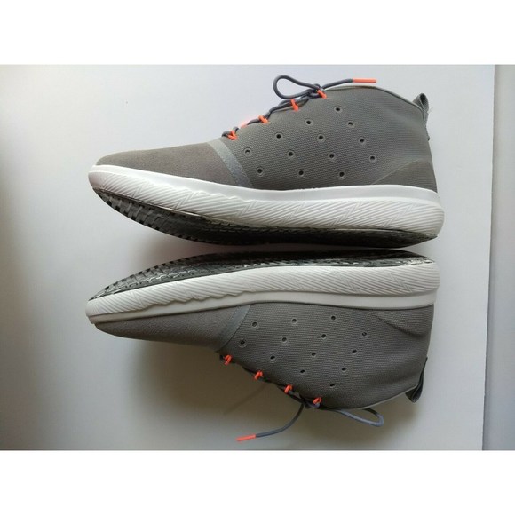 NEW Under Armour Gray Shoes 10.5 - Picture 5 of 7